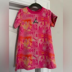 Jordan 3T girls Essentials dress pink toddler kids like new